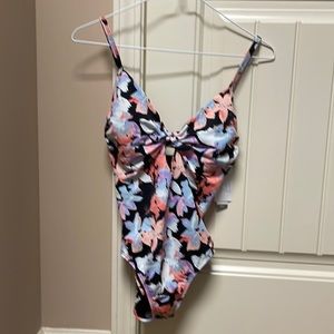 New with Tags  Time and Tru floral one piece.